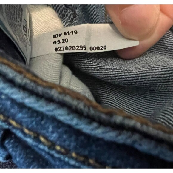 Express Wide Leg Super High Rise Jeans Women's Size 2r - No Belt - Retro 70s - Picture 10 of 13